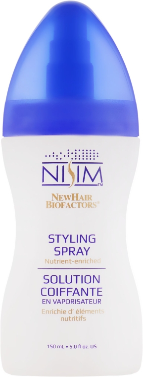 Спрей для укладання волосся - Nisim NewHair Biofactors Styling Spray — фото N1
