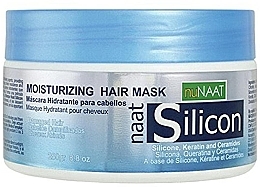 Парфумерія, косметика Зволожувальна маска для волосся - Nunaat Silicon Moisturizing Mask