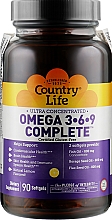 Ультра омега 3-6-9 - Country Life Omega Complete — фото N1