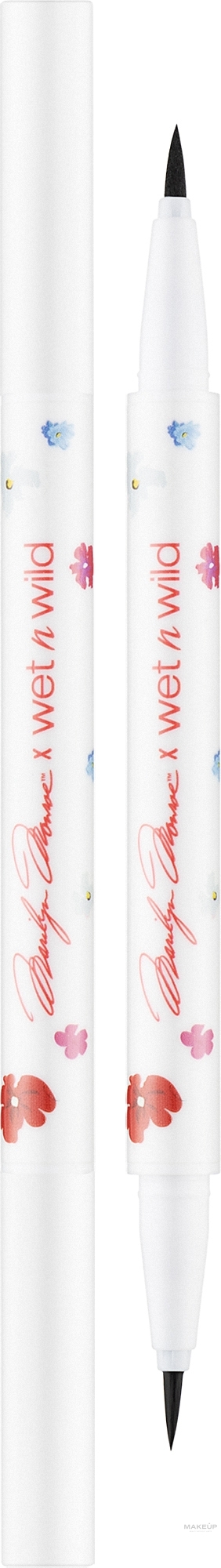 Підводка для очей - Wet N Wild x Marilyn Monroe Icon Dual-Ended Liquid Eyeliner — фото 0.35ml