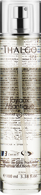 Увлажняющая арома пелена для тела - Thalgo Fragranced Atlantic Jewels Body Mist — фото N1