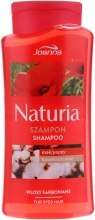 Шампунь для волосся з маком і бавовною - Joanna Naturia Shampoo With Poppy And Cotton — фото N1