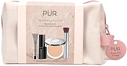 Парфумерія, косметика Набір, 5 продуктів - Pur Multitasking Essential Kit Blush Medium