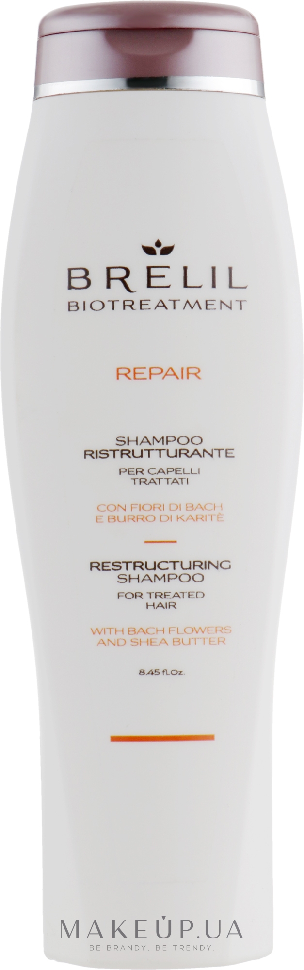 Шампунь восстанавливающий - Brelil Bio Treatment Repair Shampoo — фото 250ml