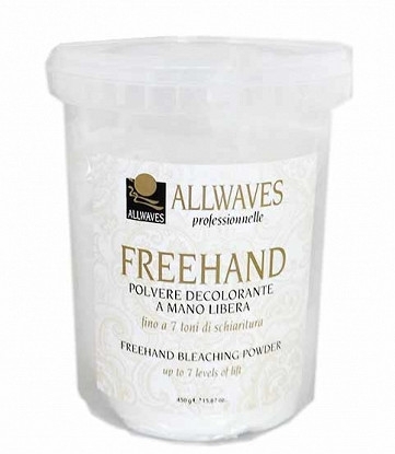 Порошок для освітлення волосся "Вільні руки" - Allwaves Freehand Bleaching Powder — фото N1