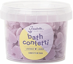 Фиолетовое конфетти для ванны "Lavender" - Isabelle Laurier Bath Confetti  — фото N1