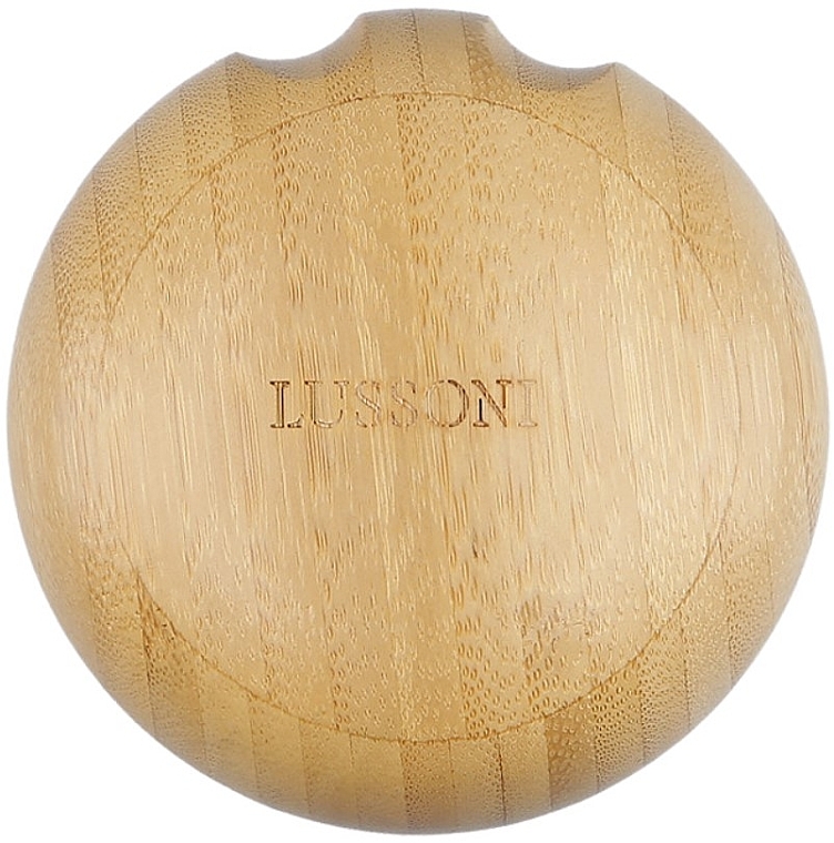 Бамбуковая щетка для тела - Lussoni Bamboo Vegan Body Brush — фото N3