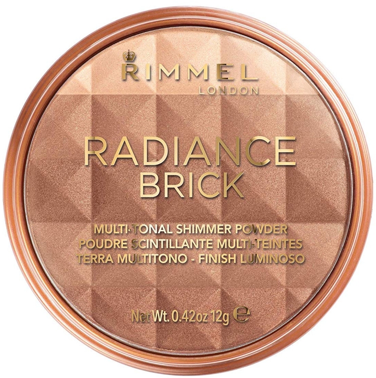 Бронзер для лица - Rimmel London Radiance Brick Bronzer