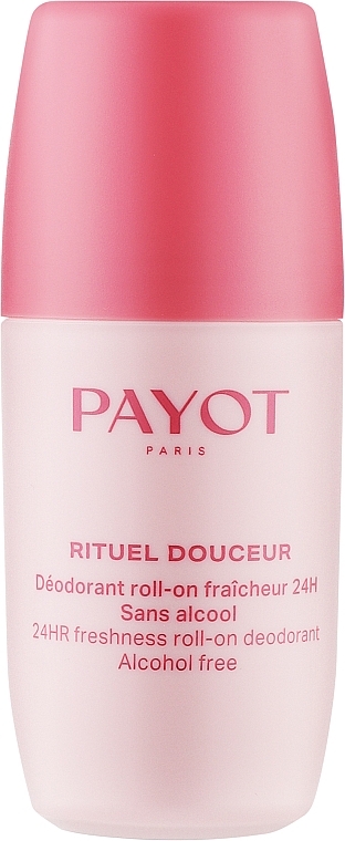 Дезодорант шариковый - Payot 24HR Freshness Roll-On Deodorant Alcohol Free  — фото N1