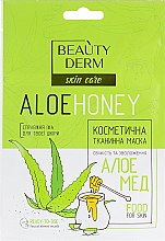 Тканевая маска "Алоэ и мед" - Beauty Derm Aloe Honey Face Mask — фото N1
