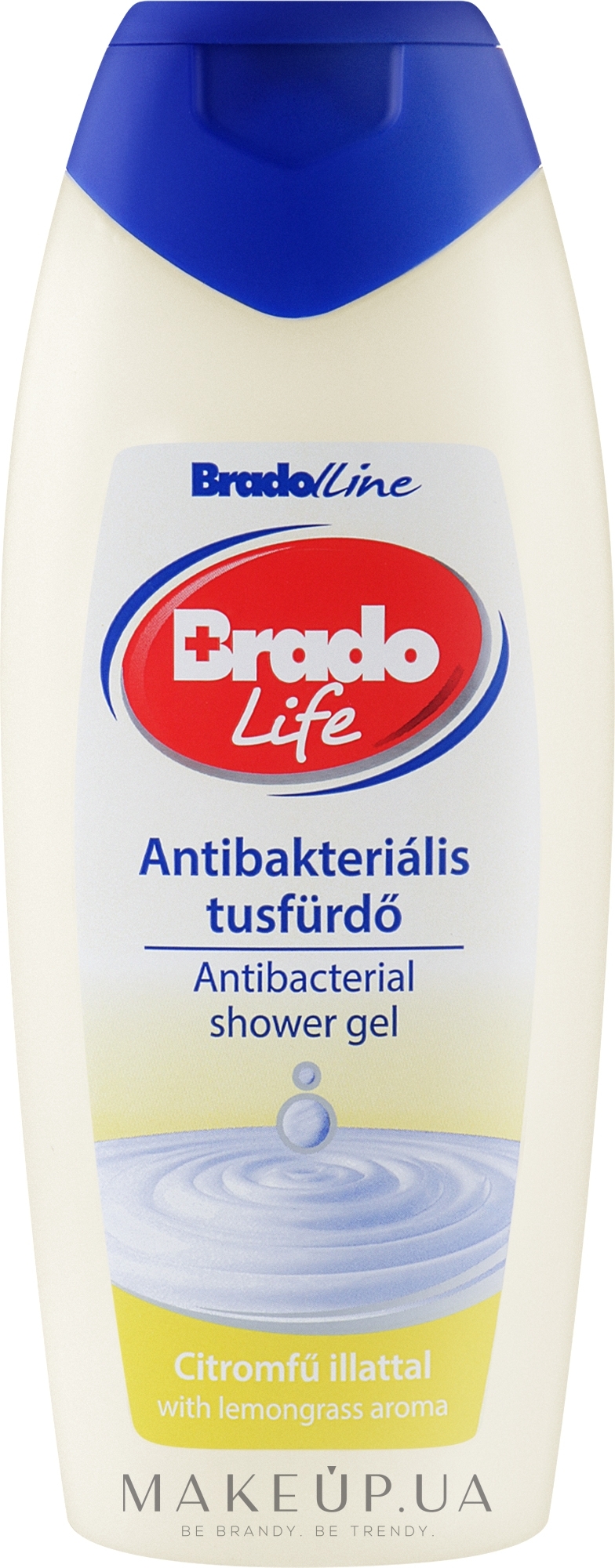 Гель для душа - BradoLine Brado Life Lemongrass Antibacterial Shower Gel — фото 400ml