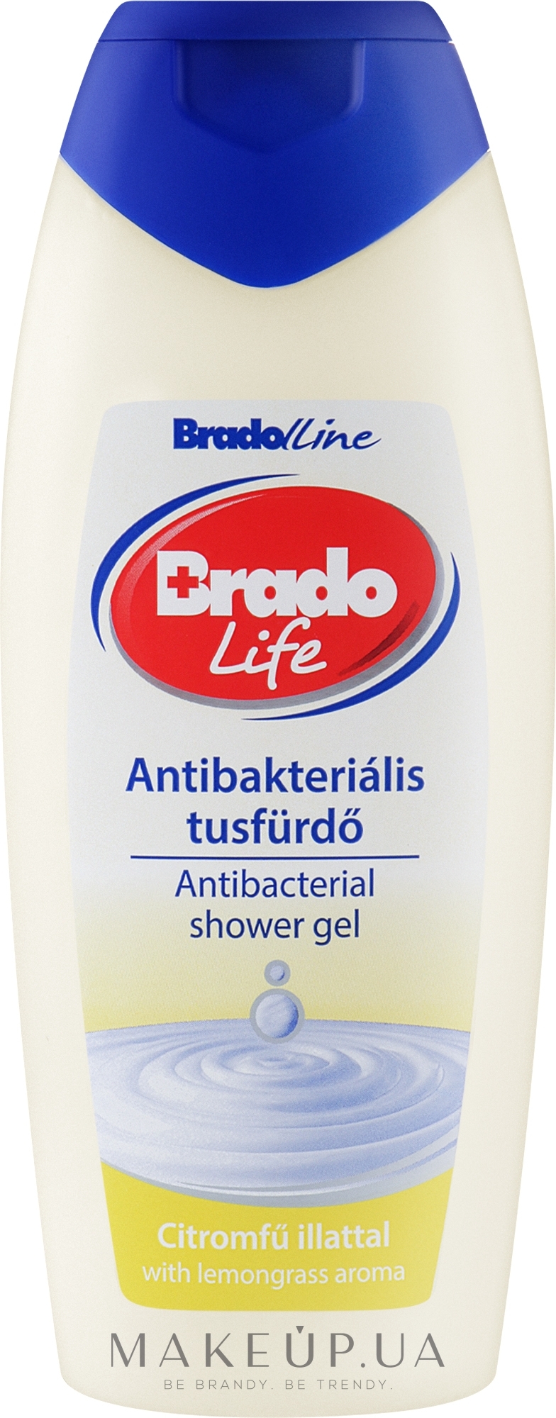 Гель для душу - BradoLine Brado Life Lemongrass Antibacterial Shower Gel — фото 400ml