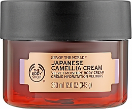 Духи, Парфюмерия, косметика Крем для тела - The Body Shop Spa of the World Japanese Camellia Cream Velvet Moisture Body Cream