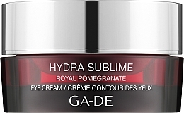 Парфумерія, косметика Крем для шкіри навколо очей з екстрактом граната - Ga-De Hydra Sublime Royal Pomegranate Eye Cream