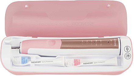 Электрическая зубная щетка, розовая, SOC 2201RS - Sencor — фото N4