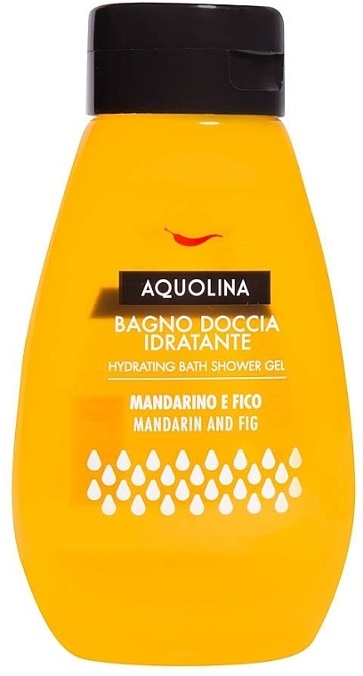 Гель для душа - Aquolina Mandarin And Fig Hydrating Bath Shower Gel — фото N1