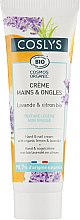 Духи, Парфюмерия, косметика Крем для рук с лавандой и лимоном - Coslys Hand & Nail Cream