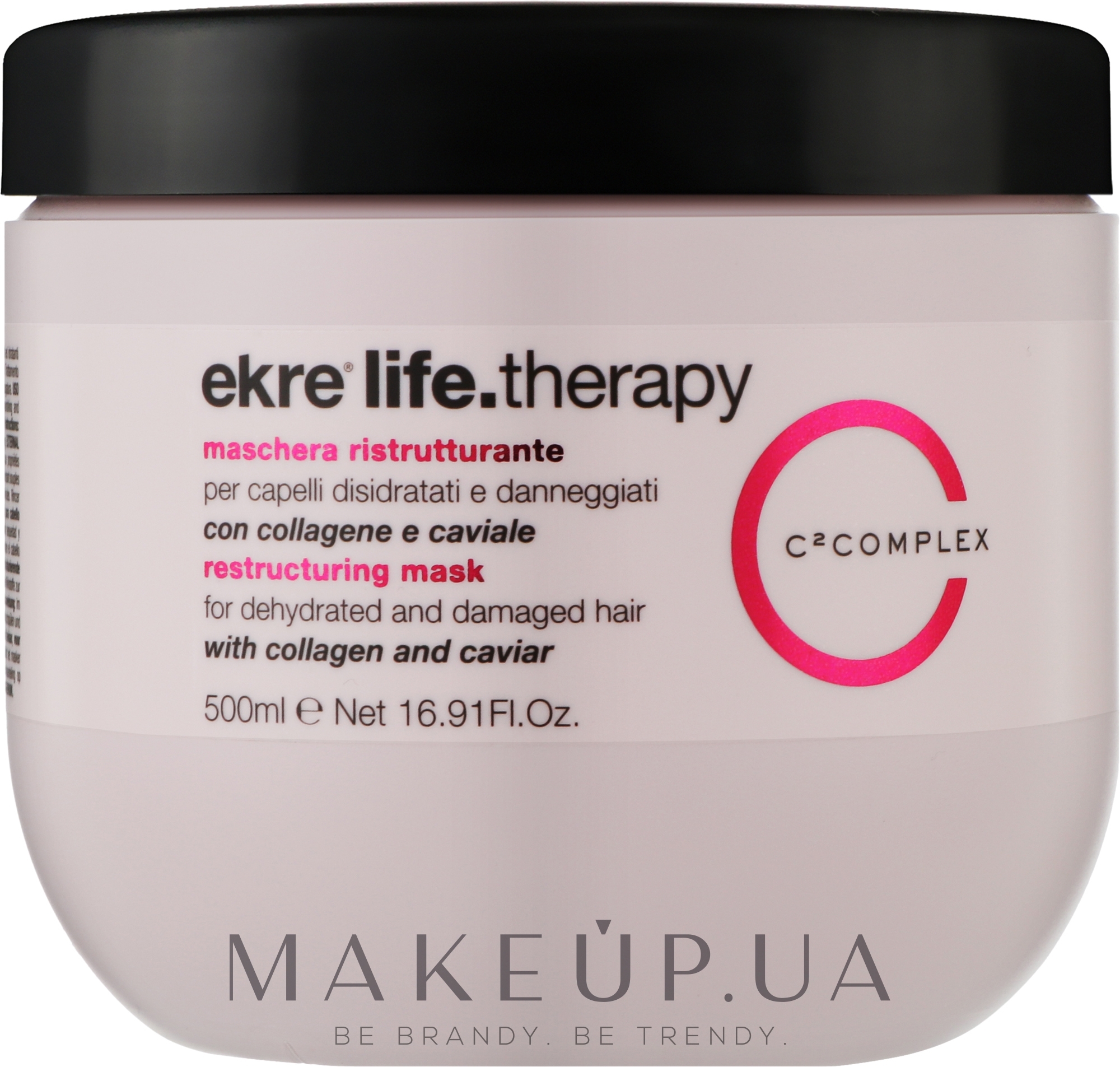 Маска для реконструкции поврежденных волос - Ekre Life.Therapy Mask — фото 500ml