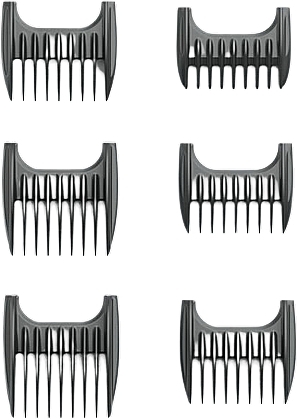 Набір насадок для машинки для підстригання волосся, 6 шт. - Valera Swiss Excellence — фото N1