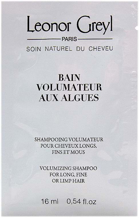 Шампунь з водоростями для надання об'єму - Leonor Greyl Bain Volumateur aux Algues (пробник) — фото N1
