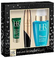 Духи, Парфюмерия, косметика Набор - Helena Rubinstein Eye Love Wonder Blacks Set (mascara/7ml eye/ser/3ml + eye/lot/50ml)