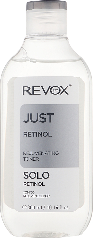 Омолоджуючий тонер для обличчя та шиї з ретинолом - Revox B77 Just Retinol Toner — фото N2