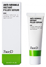 Сироватка проти зморщок - FaceD Anti-Wrinkle Instant Filler Serum — фото N1