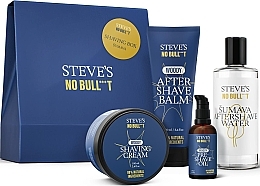 Духи, Парфюмерия, косметика Steve's No Bull***t Sumava Shaving Box - Набор, 4 продукта