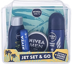 Парфумерія, косметика Набір, 5 продуктів - NIVEA MEN Protect & Care 48h