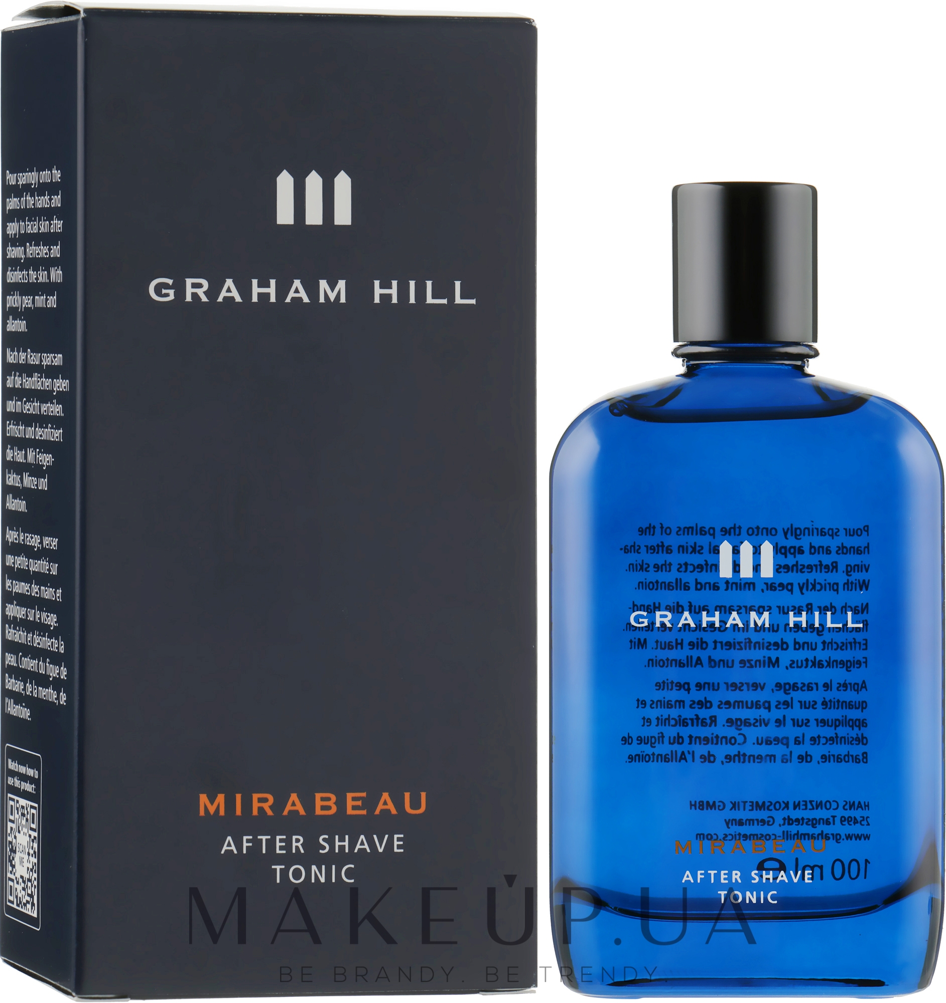 Тонік після гоління заспокійливий - Graham Hill Mirabeau After Shave Tonic — фото 100ml