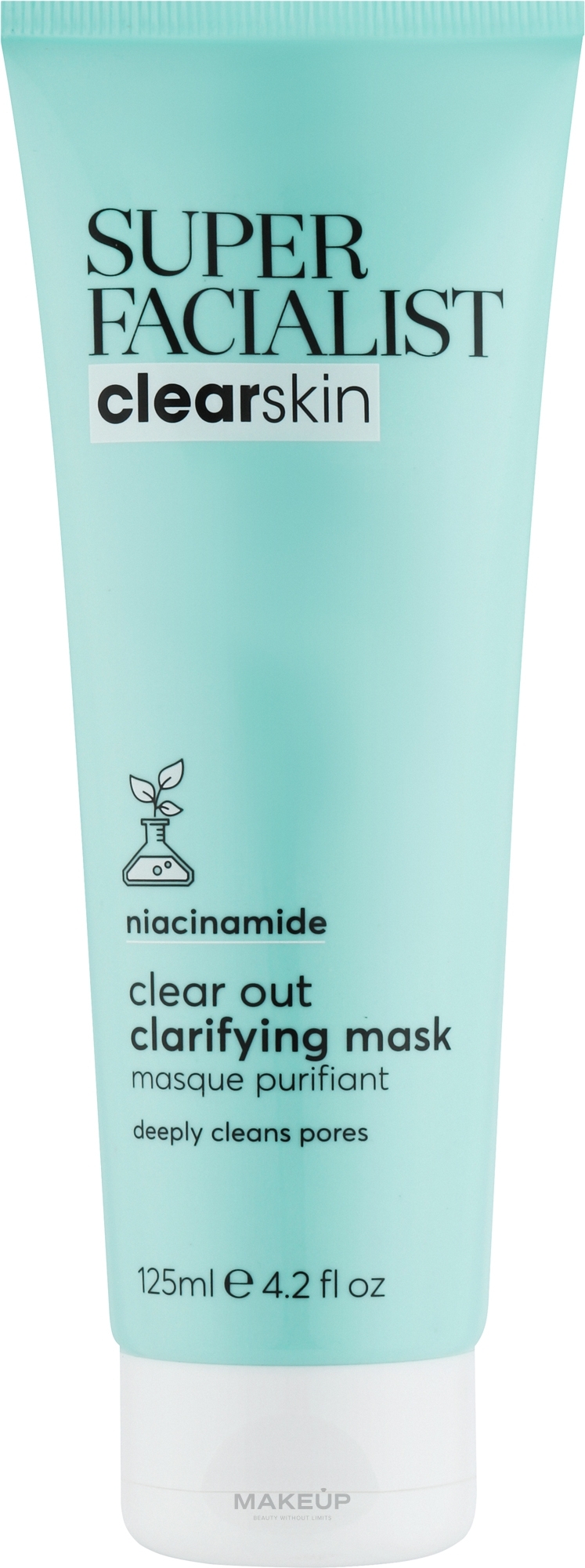Маска очищающая "Чистая кожа" для лица - Super Facialist Clear Skin Clear Out Clarifying Mask — фото 125ml