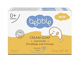 Дитяче мило - Bebble Cream Soap — фото N1