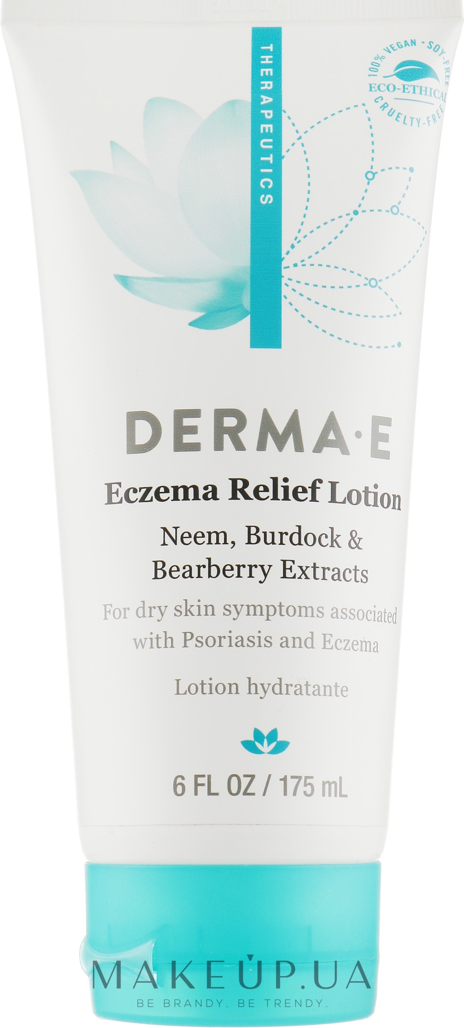 Лосьйон для полегшення симптомів екземи - Derma E Eczema Relief Lotion — фото 175ml