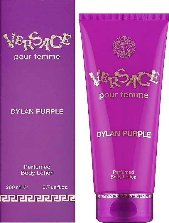 Versace Dylan Purple Body Lotion - Парфюмированный лосьон для тела — фото N2