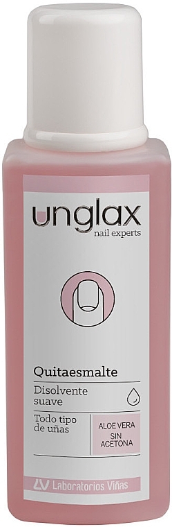 Рідина для зняття лаку - Unglax Nail Polish Remover — фото N1