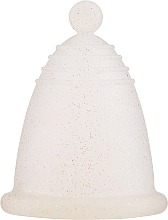 Духи, Парфюмерия, косметика Менструальная чаша с шариком, размер XL, золотой глиттер - MeLuna Sport Menstrual Cup Ball
