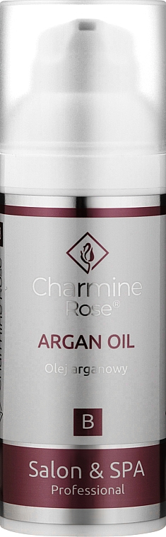 Аргановое масло для лица и тела - Charmine Rose Argan Oil — фото N1