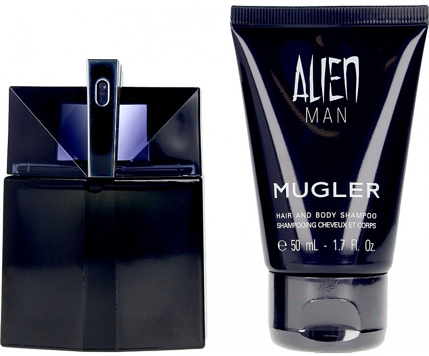 Mugler Alien Man Gift Set - Набір (edt/50ml + b/shm/50ml) — фото N2
