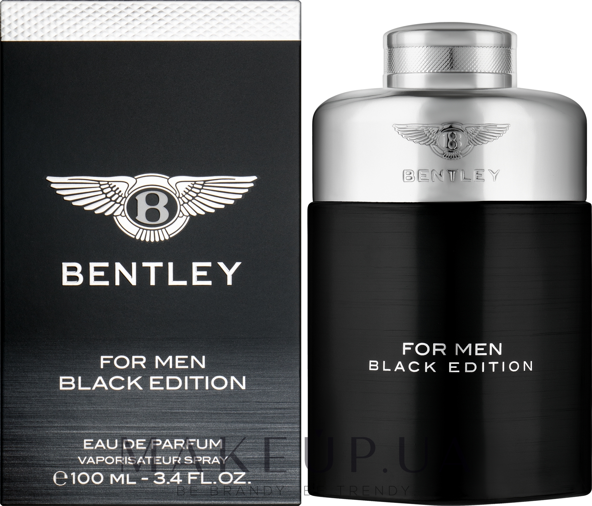 Bentley For Men Black Edition - Парфумована вода — фото 100ml