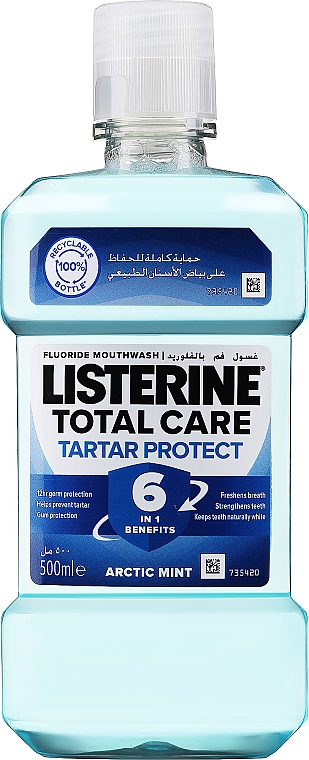Ополаскиватель для полости рта - Listerine Advanced Tartar Control Mouthwash — фото N1
