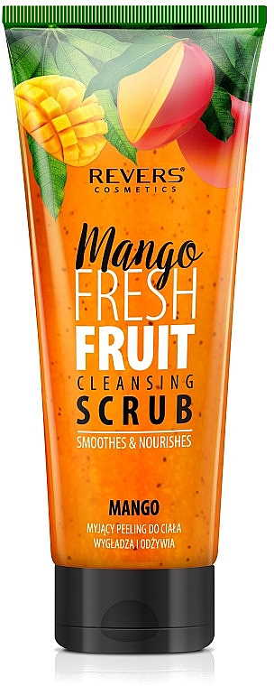 Очищающий скраб для тела с экстрактом манго и таурином - Revers Cleansing Body Scrub With Mango Extract And Taurine