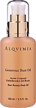 Парфумерія, косметика Олія для бюсту - Alqvimia Generous Bust Oil