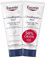 Набор кремов для ног - Eucerin Urea Repair Plus Foot Cream 10% Urea (foot/cr/2x100ml) — фото N2