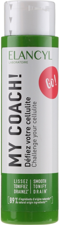 Антицелюлітний крем для схуднення - Elancyl My Coach! Challenge Your Cellulite Cream
