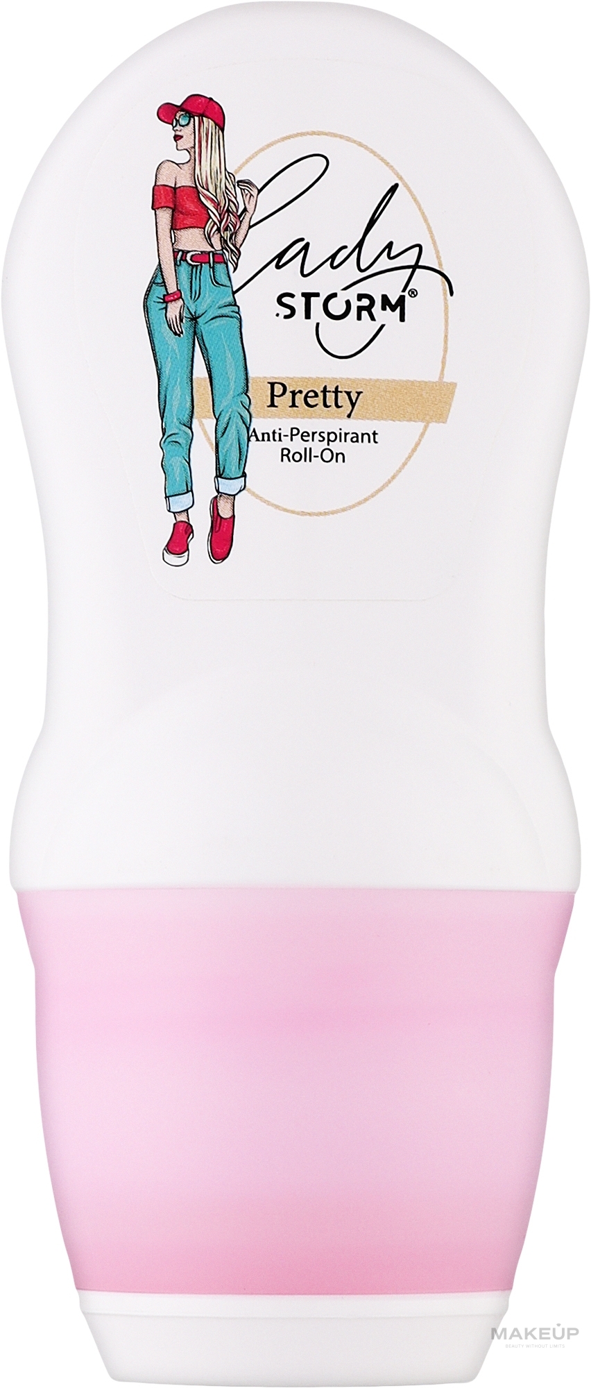 Дезодорант роликовий - Storm Lady Pretty Anti-Perspirant Roll-On — фото 50ml