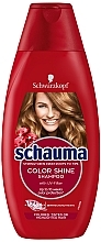 Шампунь "Сяйво кольору" для фарбованого і мелірованого волосся - Schwarzkopf Schauma Shampoo — фото N3