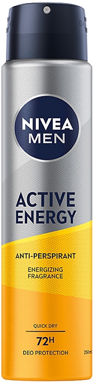 Дезодорант-антиперспірант "Активна енергія" - NIVEA MEN Active Energy Antiperspirant — фото N1