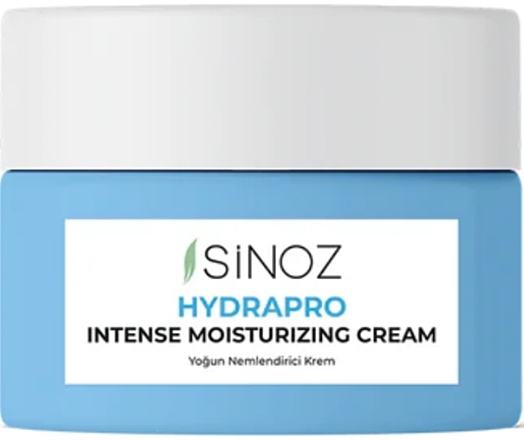 Крем для обличчя "Інтенсивне зволоження" - Sinoz Hydrapro Intense Moisturizing Face Cream — фото N1