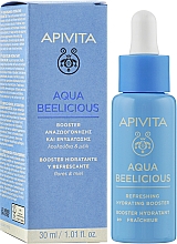 Освежающий и увлажняющий бустер - Apivita Aqua Beelicious Refreshing Hydrating Booster With Flowers — фото N2