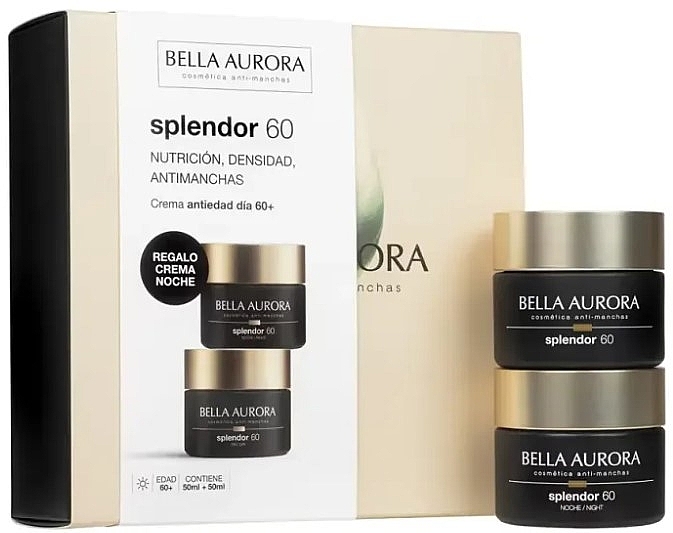 Набір - Bella Aurora Splendor 60 Gift Set (f/day/cr/50ml + f/night/cr/50ml) — фото N1